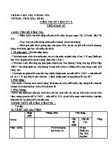Kiểm tra sử 7 học kỳ II - Trường THCS Hòa Đông